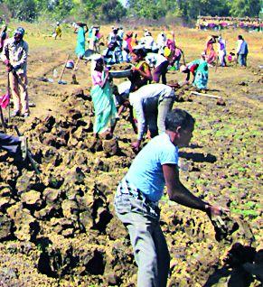 Sewage Day for the people of the villages due to elections | निवडणुकीमुळे गावागावांतील मजुरांना सुगीचे दिवस Sewage Day for the people of the villages due to elections | निवडणुकीमुळे गावागावांतील मजुरांना सुगीचे दिवस