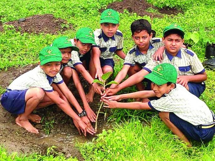  Green Army for tree planting | वृक्ष लागवडीसाठी सरसावली हरित सेना