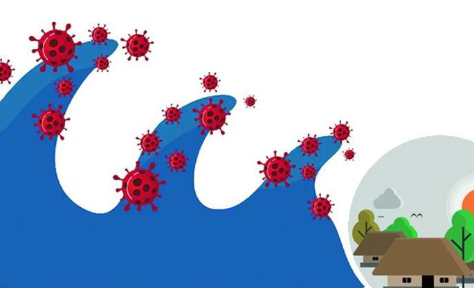 Carina's infiltration into the 54 villages where the first wave struck | पहिली लाट राेखलेल्या 54 गावांमध्ये काेराेनाचा शिरकाव Carina's infiltration into the 54 villages where the first wave struck | पहिली लाट राेखलेल्या 54 गावांमध्ये काेराेनाचा शिरकाव