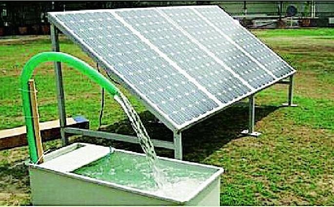 Solar energy water supply through Swajal Yojna | स्वजल योजनेतून सौर ऊर्जेने पाणी पुरवठा