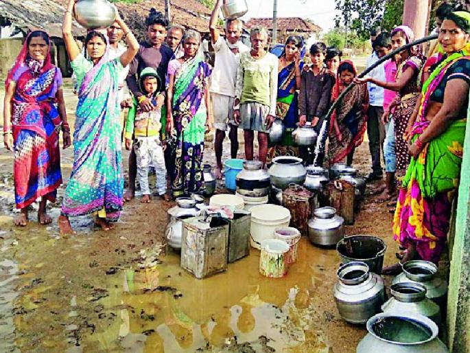 Kalpathari, Palewada, water scarcity | कलपाथरी,पालेवाडा पाणीटंचाई Kalpathari, Palewada, water scarcity | कलपाथरी,पालेवाडा पाणीटंचाई