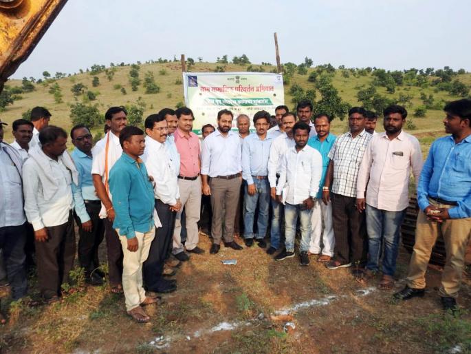 Water Treatment Start | जलमृदसंधारण कामास प्रारंभ  Water Treatment Start | जलमृदसंधारण कामास प्रारंभ