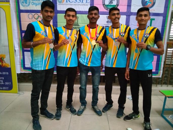 Pratik Tathela Gold Medal in National Athletics Championships | राष्ट्रीय अथलेटिक्सस्पर्धेत प्रतीक ताठेला सुवर्णपदक Pratik Tathela Gold Medal in National Athletics Championships | राष्ट्रीय अथलेटिक्सस्पर्धेत प्रतीक ताठेला सुवर्णपदक