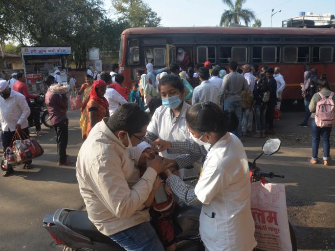 Polio dose for 80% of children in Nashik city | नाशिक शहरात ८० टक्के बालकांना पोलिओ डोस Polio dose for 80% of children in Nashik city | नाशिक शहरात ८० टक्के बालकांना पोलिओ डोस
