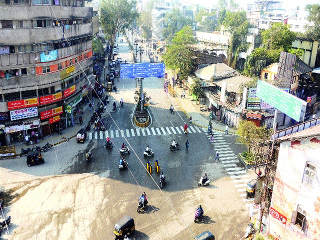 .. finally the smart road is open, the works are incomplete! | ..अखेर स्मार्ट रोड खुला, कामे अपूर्णच!