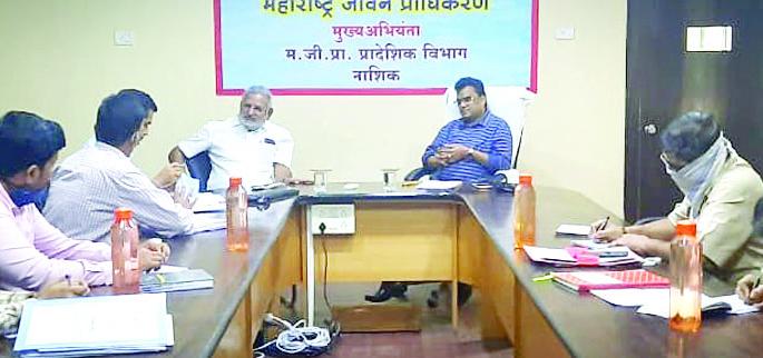 Review of water supply schemes in Sinnar taluka | सिन्नर तालुक्यातील पाणीपुरवठा योजनांचा आढावा Review of water supply schemes in Sinnar taluka | सिन्नर तालुक्यातील पाणीपुरवठा योजनांचा आढावा