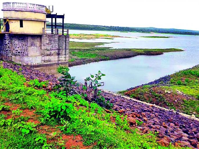 42 percent water stock in Khairi dam | खैरी धरणात ४२ टक्के जलसाठा 42 percent water stock in Khairi dam | खैरी धरणात ४२ टक्के जलसाठा