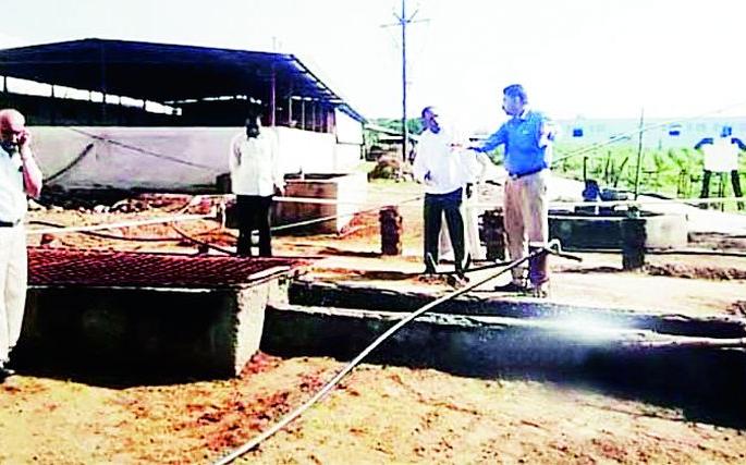 Sant Ghanuji Maharaj Sansthan generates electricity from biogas project | संत लहानुजी महाराज संस्थानने बायोगॅस प्रकल्पातून केली वीजनिर्मिती