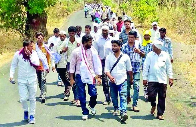 The launch of the 'Forest Minister's Mahadarshan' movement of Bor Tiger Projects | बोर व्याघ्र प्रकल्पग्रस्तांच्या ‘वनमंत्री मुखदर्शन’ आंदोलनास प्रारंभ