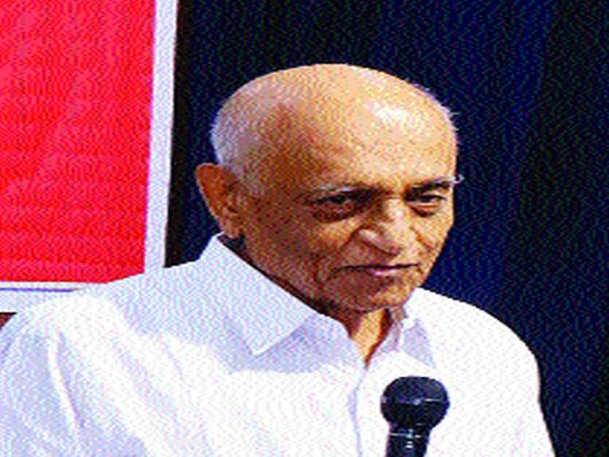 Chapalgaonkar to chair the Kusumagraj Foundation | कुसुमाग्रज प्रतिष्ठानच्या अध्यक्षपदी चपळगावकर  Chapalgaonkar to chair the Kusumagraj Foundation | कुसुमाग्रज प्रतिष्ठानच्या अध्यक्षपदी चपळगावकर