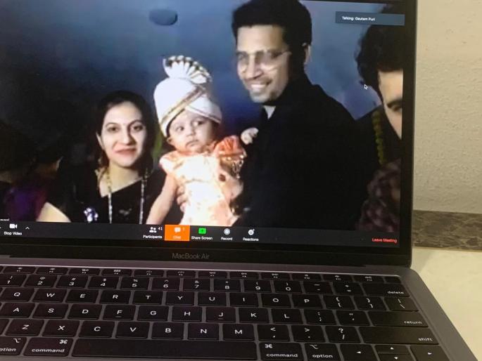 Online presence of digital bar guests | डिजिटल बारशाला पाहुण्यांची आॅनलाईन उपस्थिती Online presence of digital bar guests | डिजिटल बारशाला पाहुण्यांची आॅनलाईन उपस्थिती