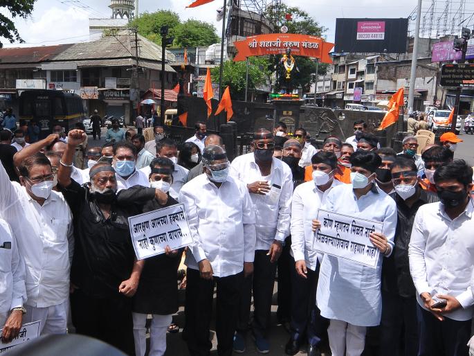 A special convention should be held immediately for Maratha reservation | Maratha Reservation Kolhapur : आरक्षणासाठी तातडीने विशेष अधिवेशन घ्यावे A special convention should be held immediately for Maratha reservation | Maratha Reservation Kolhapur : आरक्षणासाठी तातडीने विशेष अधिवेशन घ्यावे