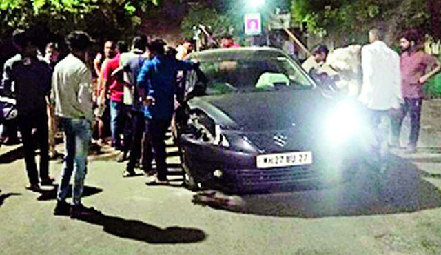 The builder confiscated the voltage revolver in the car | बिल्डर मालूपुत्र प्रज्वलने रोखलेली रिव्हॉल्व्हर जप्त The builder confiscated the voltage revolver in the car | बिल्डर मालूपुत्र प्रज्वलने रोखलेली रिव्हॉल्व्हर जप्त