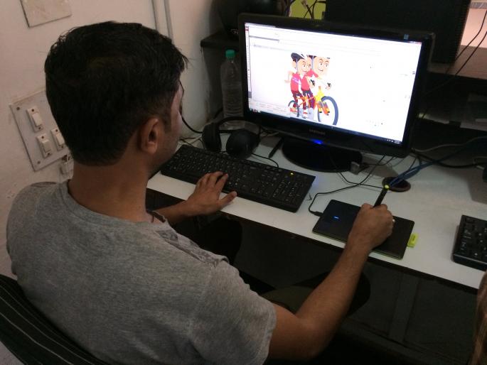 Dalwish Art Institute's students dominate the animation field | दळवीज आर्ट इन्स्टिट्यूटच्या विद्यार्थ्यांचा अॅनिमेशन क्षेत्रात दबदबा Dalwish Art Institute's students dominate the animation field | दळवीज आर्ट इन्स्टिट्यूटच्या विद्यार्थ्यांचा अॅनिमेशन क्षेत्रात दबदबा