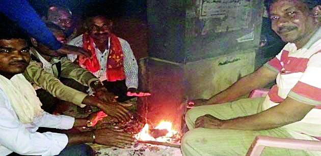 Increases in the environment; Mercury under nine digits | वातावरणात वाढला गारठा; पारा नऊ अंशाखाली Increases in the environment; Mercury under nine digits | वातावरणात वाढला गारठा; पारा नऊ अंशाखाली