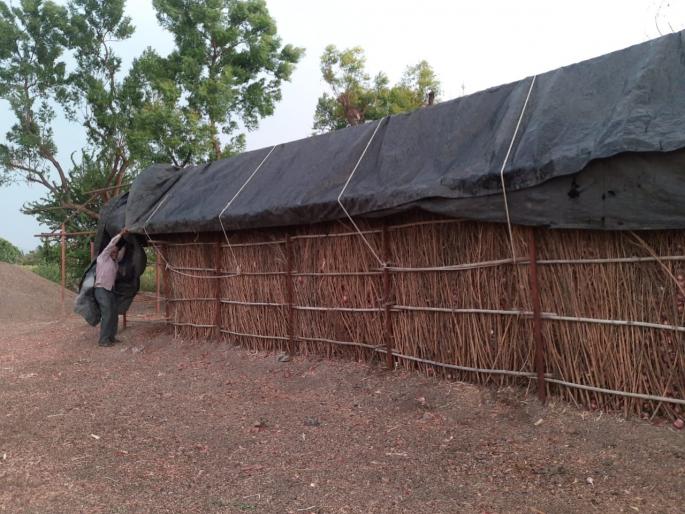 Onion growers rush to Brahmangaon | ब्राह्मणगावी कांदा उत्पादकांची धावपळ Onion growers rush to Brahmangaon | ब्राह्मणगावी कांदा उत्पादकांची धावपळ