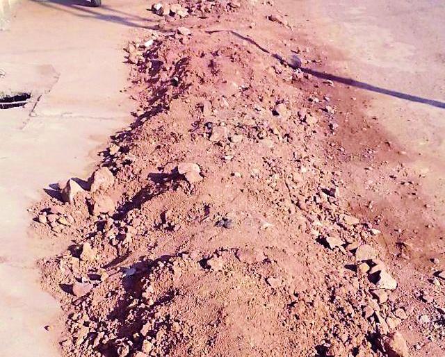 Causes of headaches due to road dug | रस्ते खोदकामामुळे नागरिकांना डोकेदुखी