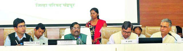 Make a topper in the state of agriculture in Chandrapur state | कृषी उत्पादनात चंद्रपूर राज्यात अव्वल करा