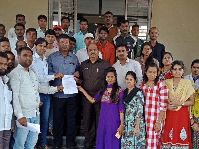 Movement of computer operators | संगणक परिचालकांचे आंदोलन Movement of computer operators | संगणक परिचालकांचे आंदोलन