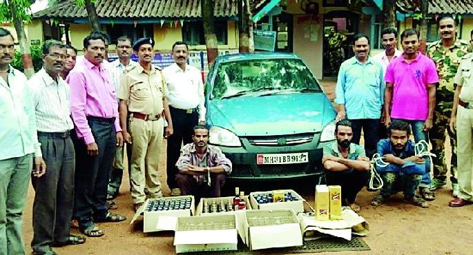 Thieves arrested in Beer Bar from Chandrapur | बीअर बारमधील चोरीच्या आरोपींना चंद्रपुरातून अटक