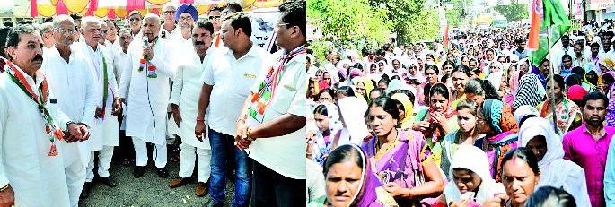 Congress's Janakrok Morcha against inflation | महागाई विरोधात काँग्रेसचा जनाक्रोश मोर्चा