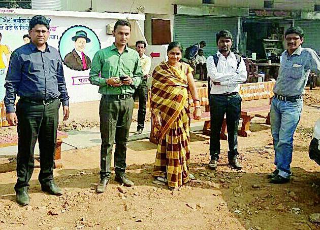 Survey of the Clean India Campaign by the Central Committee | स्वच्छ भारत अभियानाची केंद्रीय समितीद्वारे पाहणी