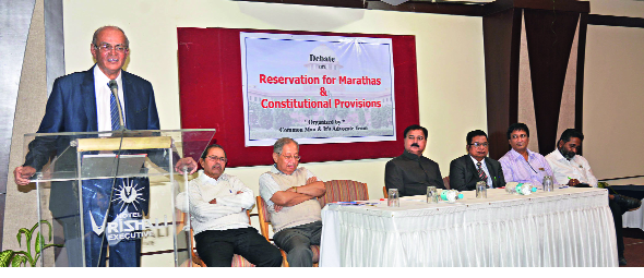 Fifty-five percent reservation is the only issue: the opinion of senior lawyers | पन्नास टक्क्यांपर्र्यंत आरक्षण हाच अडसर : ज्येष्ठ विधिज्ञांचे मत Fifty-five percent reservation is the only issue: the opinion of senior lawyers | पन्नास टक्क्यांपर्र्यंत आरक्षण हाच अडसर : ज्येष्ठ विधिज्ञांचे मत
