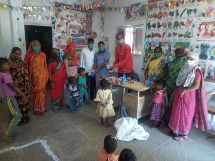 A handful of nutrition activities at Naigavhan | नायगव्हाण येथे एक मुठ पोषणाची उपक्र म A handful of nutrition activities at Naigavhan | नायगव्हाण येथे एक मुठ पोषणाची उपक्र म