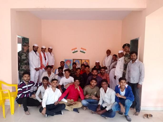 Inauguration of study in Patna | पाटणेत अभ्यासिकेचे उद्घाटन Inauguration of study in Patna | पाटणेत अभ्यासिकेचे उद्घाटन