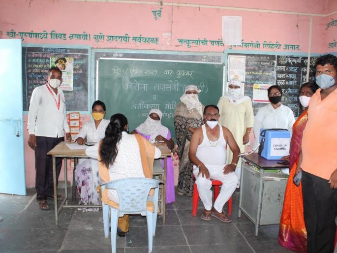 Vaccination campaign on the way to Suregaon | रास्ते सुरेगावला लसीकरण मोहीम