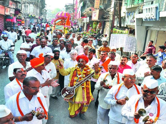Vishwakarma Palkhi rally | विश्वकर्मा पालखी मिरवणुकीने वेधले लक्ष