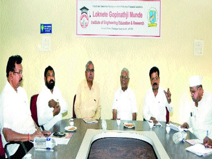 Education, co-operatives to break the opponents: Vijay Naval Patil | विरोधकांची पाळेमुळे उखडण्यासाठी शिक्षण, सहकारावर घाला :विजय नवल पाटील Education, co-operatives to break the opponents: Vijay Naval Patil | विरोधकांची पाळेमुळे उखडण्यासाठी शिक्षण, सहकारावर घाला :विजय नवल पाटील