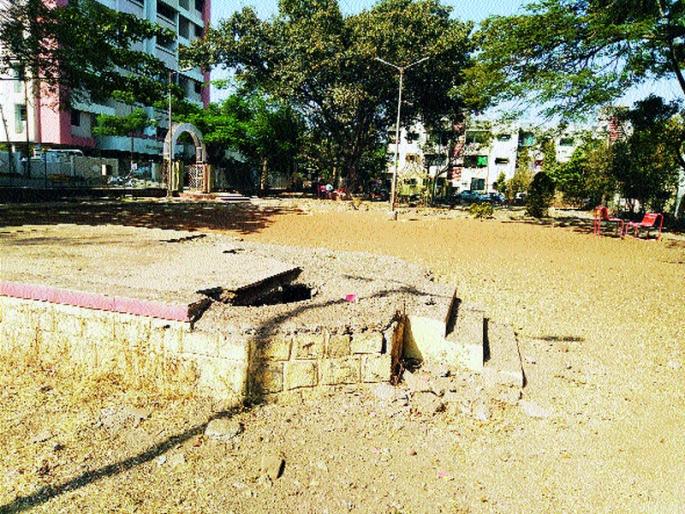  Kamnodnagar garden disturbance; Disadvantages of the Aboriginal | कमोदनगर उद्यानाची दुरवस्था ;  आबालवृद्धांची गैरसोय