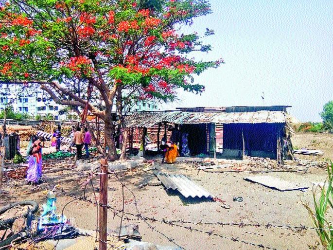 Removal of encroachment on government premises | शासनाच्या जागेवरील अतिक्र मण हटवले