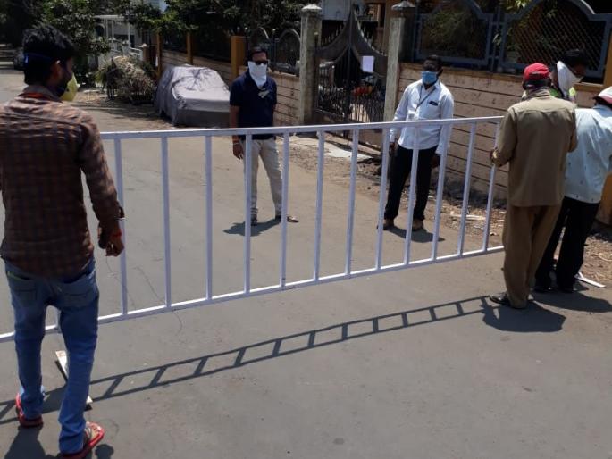 To prevent the spread of the corona virus | कोरोना विषाणूचा संसर्ग व प्रसार होवू नये यासाठी मौजे कर्नाळ कंटेनमेंट झोन To prevent the spread of the corona virus | कोरोना विषाणूचा संसर्ग व प्रसार होवू नये यासाठी मौजे कर्नाळ कंटेनमेंट झोन