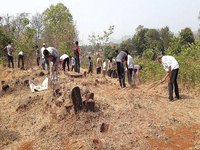 The cemetery, the burial ground in Poladpur, | पोलादपूरमध्ये कब्रस्तान, दफनभूमी चकाचक The cemetery, the burial ground in Poladpur, | पोलादपूरमध्ये कब्रस्तान, दफनभूमी चकाचक