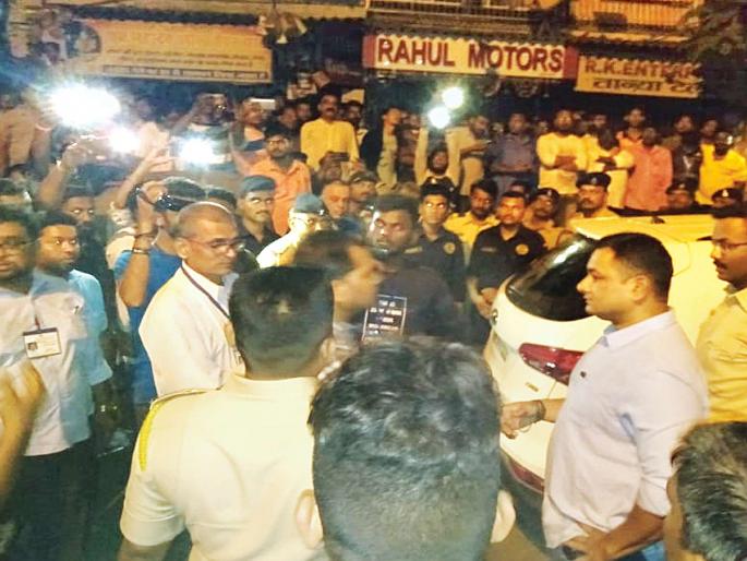  Rada in the nallah night before voting | मतदानापूर्वीच्या रात्री नालासोपाऱ्यात राडा