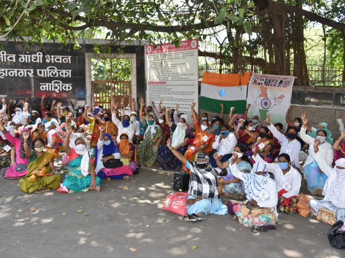 Answer the Anganwadi workers ..! | अंगणवाडी सेविकांचे जबाब दो..!