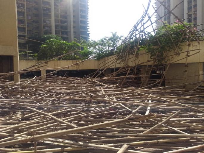 Seven workers were injured in the collapse of the Rannawal Gard City, the action taken against the guilty | रुणवाल गार्ड सिटीत परांची कोसळून सात कामगार जखमी, दोषींवर होणार कारवाई