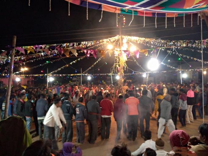 The festival of the hill gods begins at Mulane | मुळाणे येथे डोंगऱ्या देव उत्सवास सुरूवात The festival of the hill gods begins at Mulane | मुळाणे येथे डोंगऱ्या देव उत्सवास सुरूवात