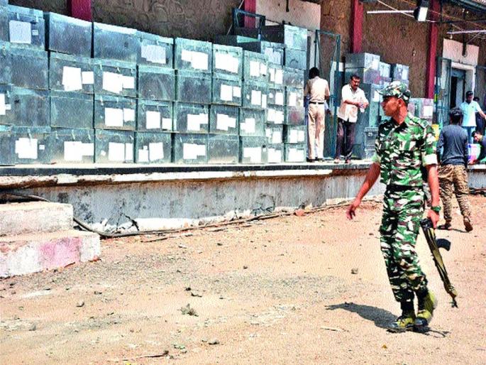  Siege of security arrangements by the Central Warehouse | सेंट्रल वेअरहाउसला चोहोबाजूंनी सुरक्षा व्यवस्थेचा वेढा