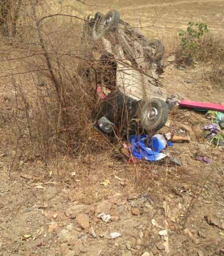 Auto and cruiser accidents in Yavatmal district; Three killed | यवतमाळ जिल्ह्यात ऑटो व क्रूझरमध्ये अपघात; तीन ठार Auto and cruiser accidents in Yavatmal district; Three killed | यवतमाळ जिल्ह्यात ऑटो व क्रूझरमध्ये अपघात; तीन ठार