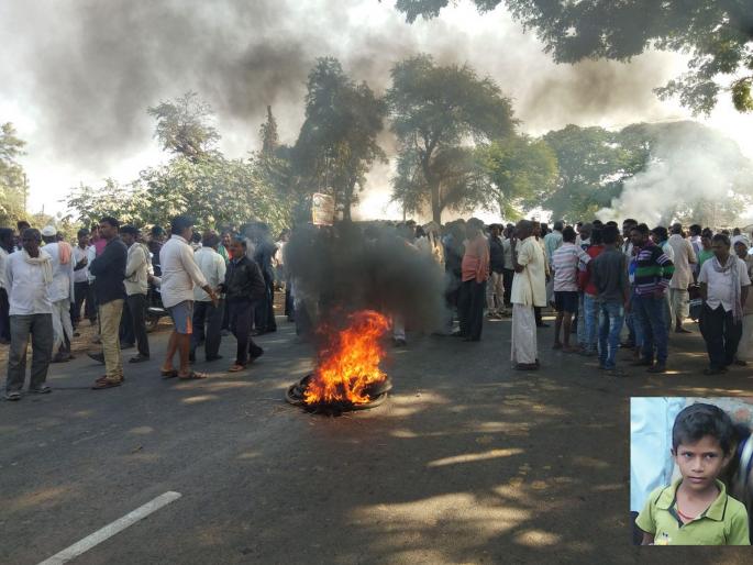 Tanker crushed child at the Bhandarbodi in Nagpur district | नागपूर जिल्ह्यातील भांडारबोडी येथे टँकरने बालकास चिरडले