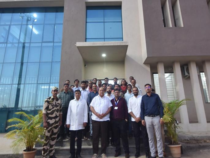 Shahu Medical City ready for students, Minister Hasan Mushrif inspected | Kolhapur: शाहू वैद्यकीय नगरी विद्यार्थ्यांसाठी सज्ज, मंत्री मुश्रीफ यांनी केली पाहणी  Shahu Medical City ready for students, Minister Hasan Mushrif inspected | Kolhapur: शाहू वैद्यकीय नगरी विद्यार्थ्यांसाठी सज्ज, मंत्री मुश्रीफ यांनी केली पाहणी