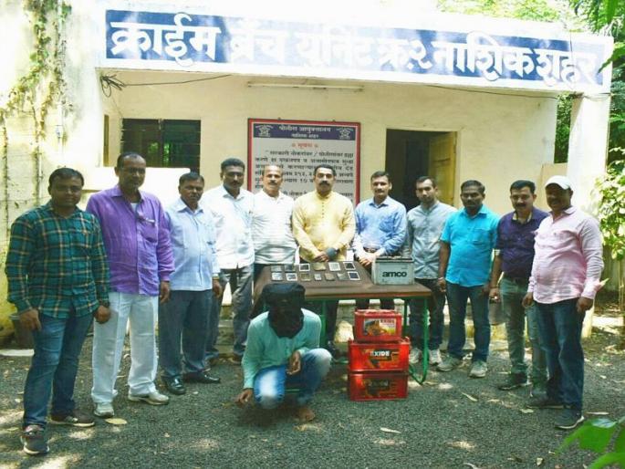 nashik,satpur,criminal,arrested | सातपूरच्या सराईताकडून दीड लाखाचा मुद्देमाल जप्त nashik,satpur,criminal,arrested | सातपूरच्या सराईताकडून दीड लाखाचा मुद्देमाल जप्त