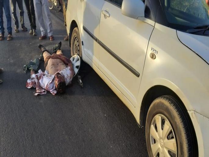 Goldman's blood of Gujarat businessman | गुजरातच्या व्यापा-याचा सोनगीरनजिक खून Goldman's blood of Gujarat businessman | गुजरातच्या व्यापा-याचा सोनगीरनजिक खून