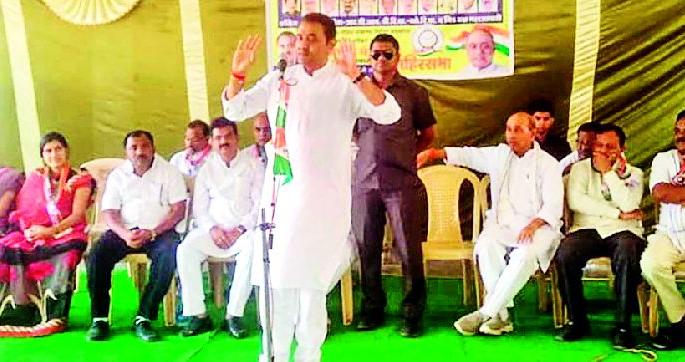 Lok Sabha Election 2019; The BJP government stopped Gosikhurd's fund | Lok Sabha Election 2019; भाजपा सरकारने गोसीखुर्दचा निधी रोखला Lok Sabha Election 2019; The BJP government stopped Gosikhurd's fund | Lok Sabha Election 2019; भाजपा सरकारने गोसीखुर्दचा निधी रोखला