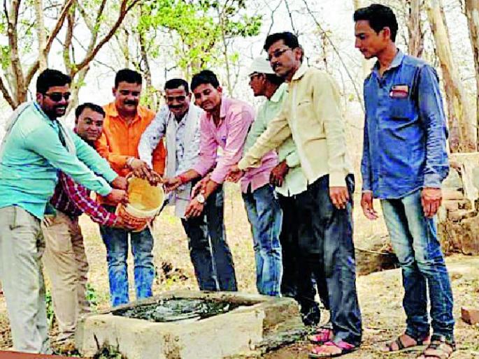 Nirvana Mandir runs wild for wildlife | वन्यप्राण्यांच्या तृष्णातृप्तीसाठी धावले निसर्ग मंडळ Nirvana Mandir runs wild for wildlife | वन्यप्राण्यांच्या तृष्णातृप्तीसाठी धावले निसर्ग मंडळ