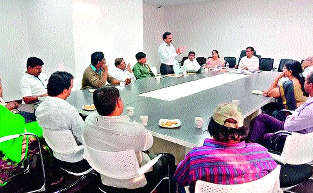 Meeting of City Roads Committee at Sinnar | सिन्नर येथे शहर पथविक्रेता समितीची बैठक