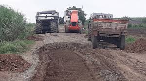 Meshi fork road work started | मेशी फाटा रस्ता कामास प्रारंभ Meshi fork road work started | मेशी फाटा रस्ता कामास प्रारंभ